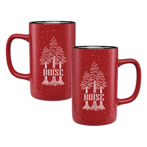 Boise, Id Mug Boise In Trees Tall Camper - main view