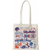 BOISE STATE CANVAS TOTE by JULIA GASH - main view