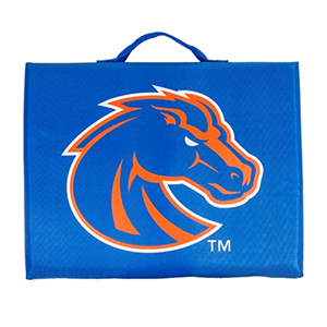 Boise State Bleacher Cushion - Bronco Logo, Albertsons Stadium Approved by Logo Brands - main view