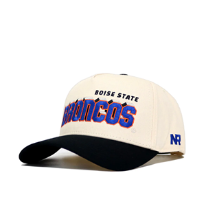 Boise State Hat Broncos Helmet on Side by No Rivals