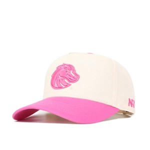Boise State Cap - Pink Out Bronco Head Cream and Pink by No Rivals - main view