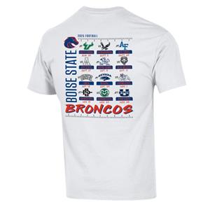 Boise State Tee Football 25 Schedule Tee
