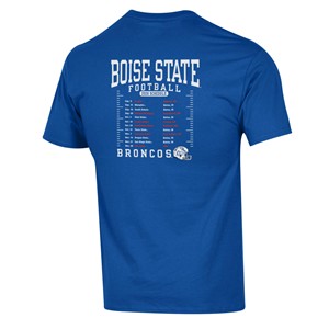 Boise State T-Shirt - 2026 Football Schedule by Champion - main view