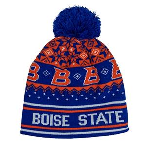 Boise State Beanie Nordic B Pom