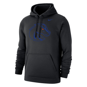 Boise State Hood Club Fleece Royal Bronco by Nike