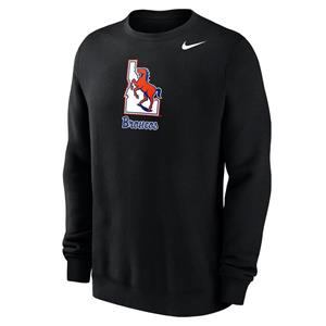 Boise State Crew Cf Valut Idaho Bronco Logo by Nike