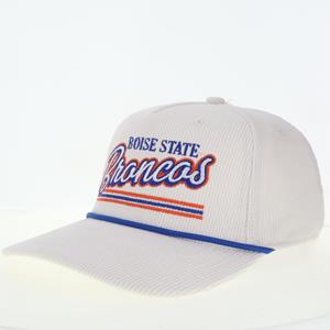 Boise State Hat Wordmark Over Bold Script Broncos Royal Rope by Nike
