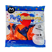 Boise State Party Balloons Latex Pack Of 10 - main view